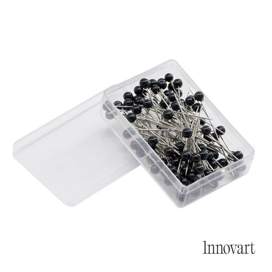 Alfileres con Cabeza de Perla 4×38 mm – Caja x100 - Innovart