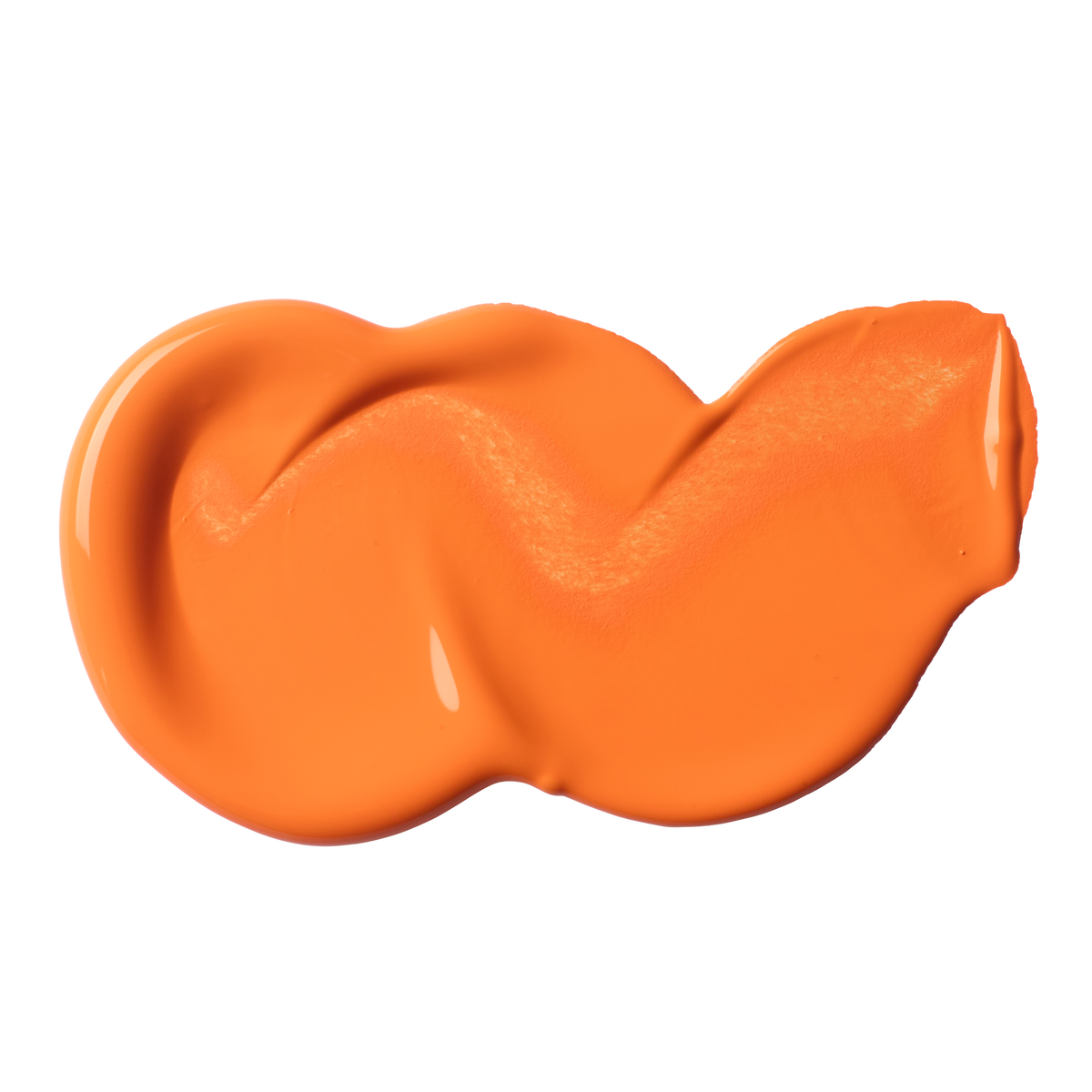 Muestra del color naranja libre de cadmio de Liquitex Soft Body