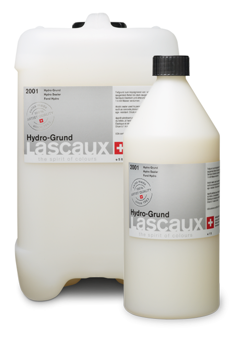 Lascaux Hydro-Sealer, bidón de 5 l y frasco de 1 l