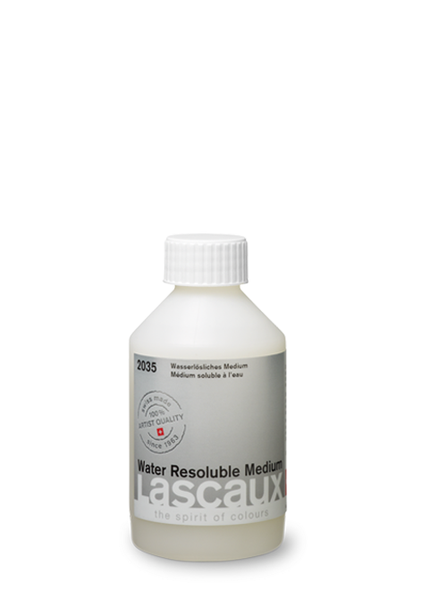 Lascaux Water Resoluble Medium, frasco de 250 ml