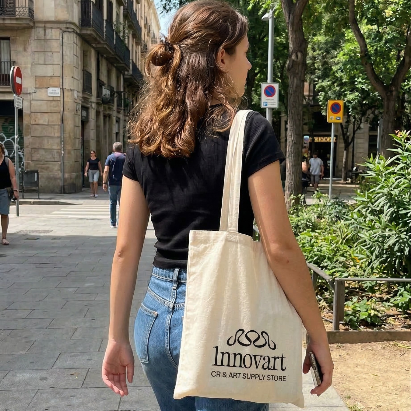Bossa de Cotó Totebag Innovart Color Cru