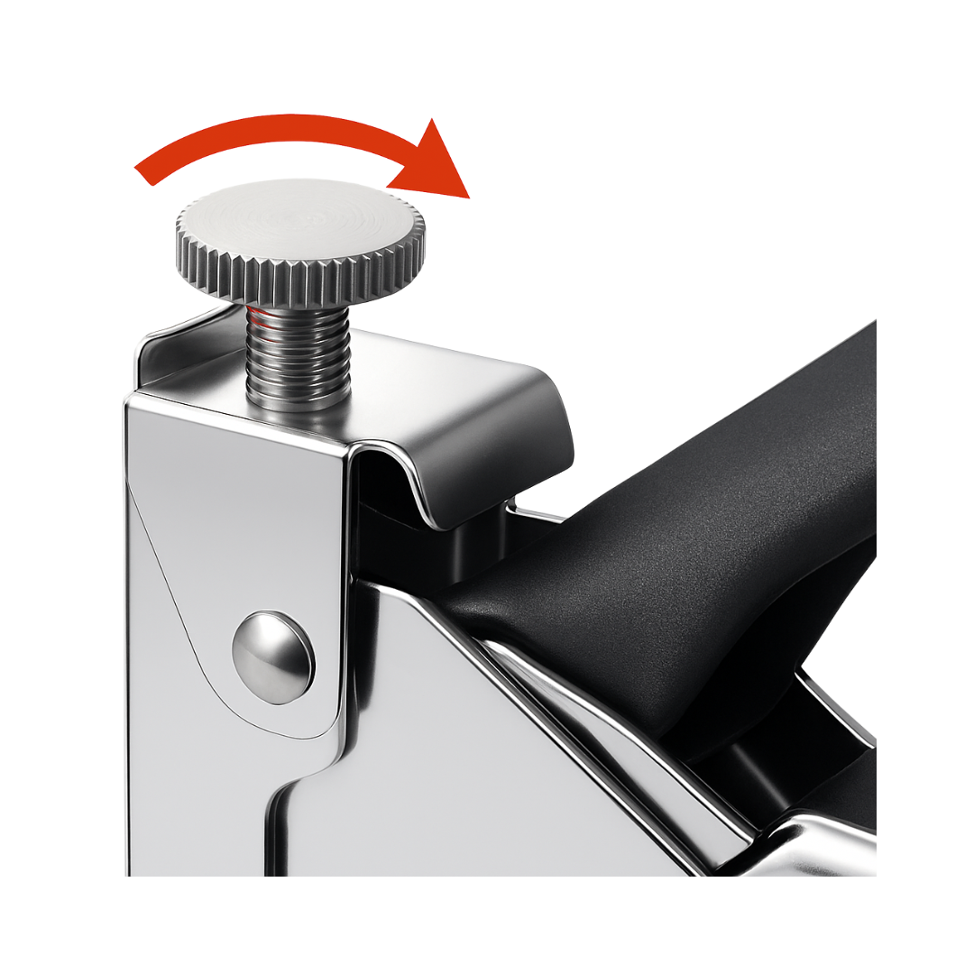 Grapadora Manual Profesional 3-en-1 para Lienzos y Bastidores | Compatible con Grapas T, U y Door | Acero Reforzado