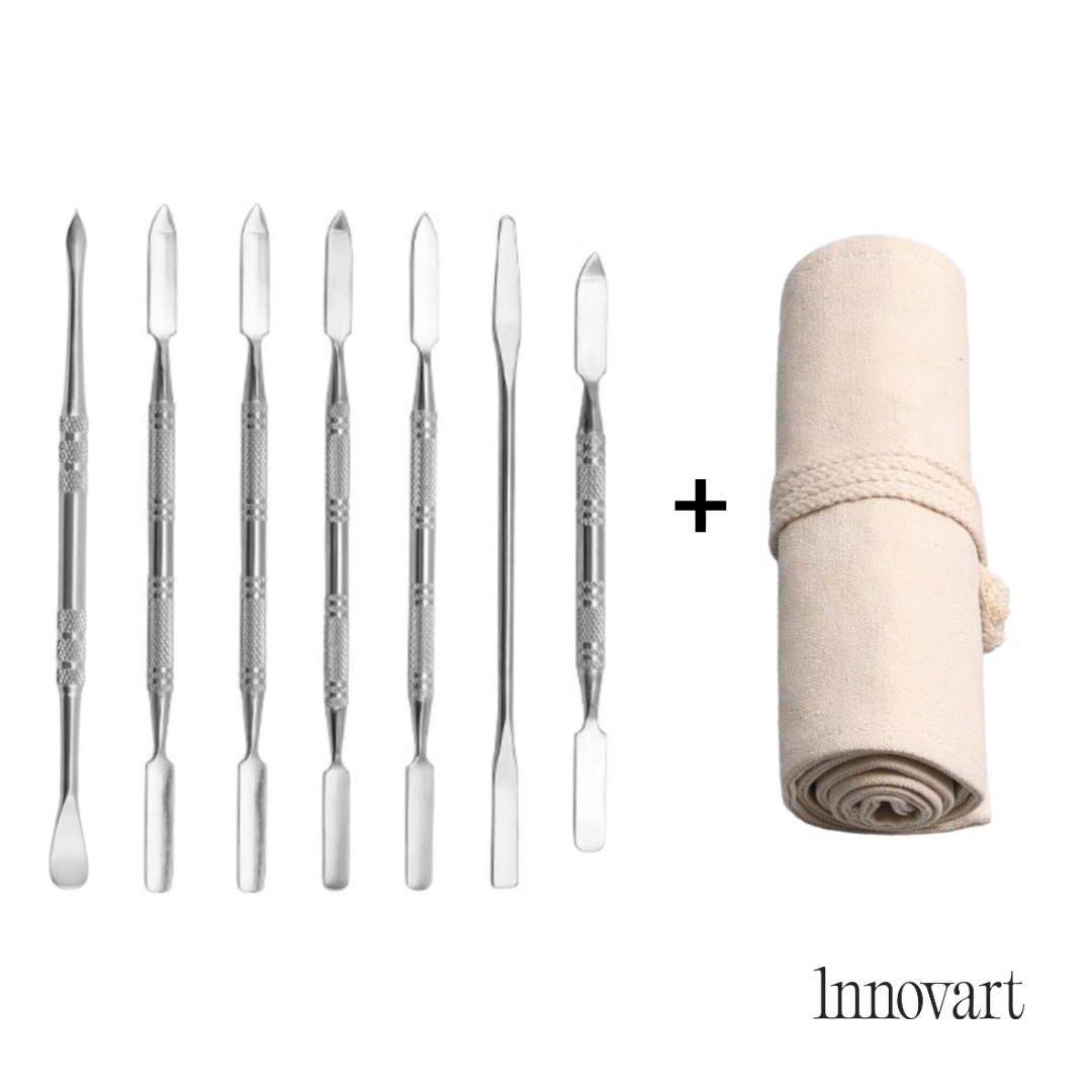 Estuche Hefesto - Espátulas para artistas - Conservación y Restauracion