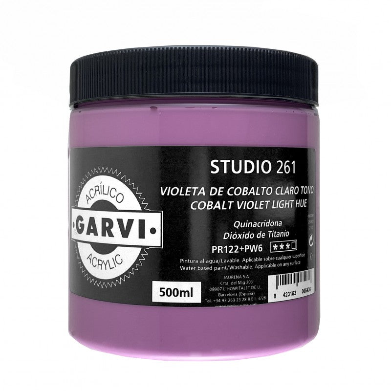 Acrílico GARVI Studio MIR — Azules, Verdes y Violetas · 200 ml a 5 L