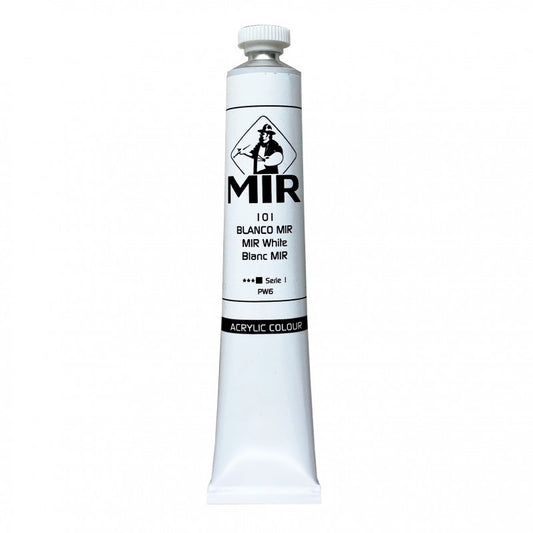 Acrílicos Extrafinos MIR Cremoso — Tubo 60 ml para Bellas Artes y Restauración