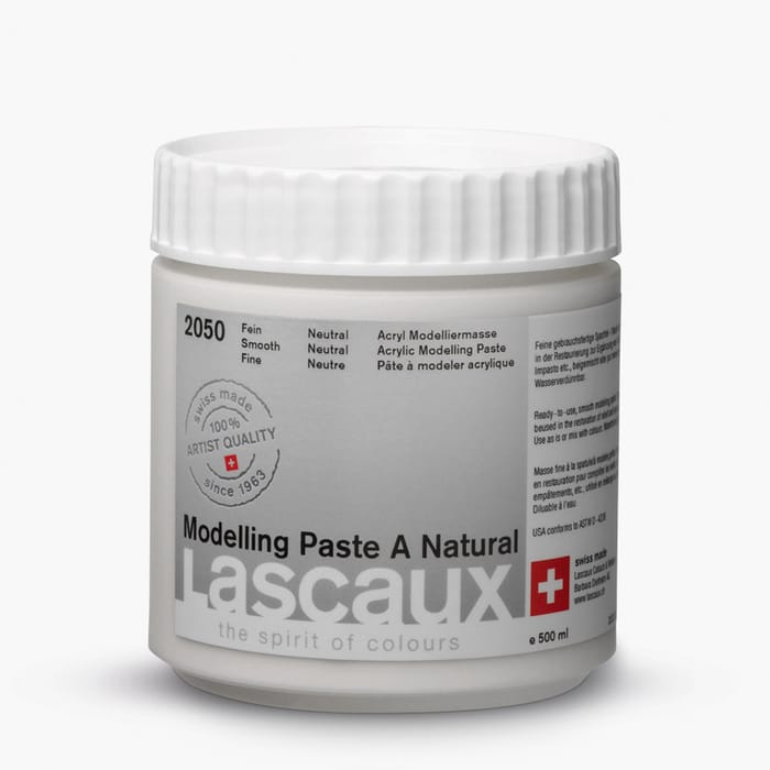 Lascaux Modelling Paste A – Pasta de Modelado para Pintura y Restauración