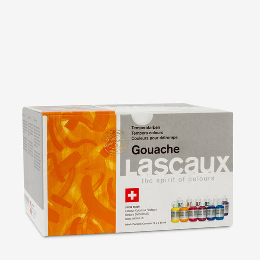 Lascaux Gouache - Estuche 12 x 85 ml