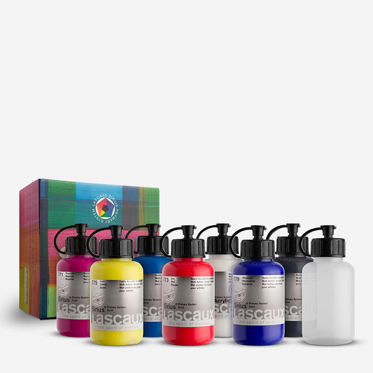 Lascaux Sirius Acrilico - Estuche 7 x 85 ml