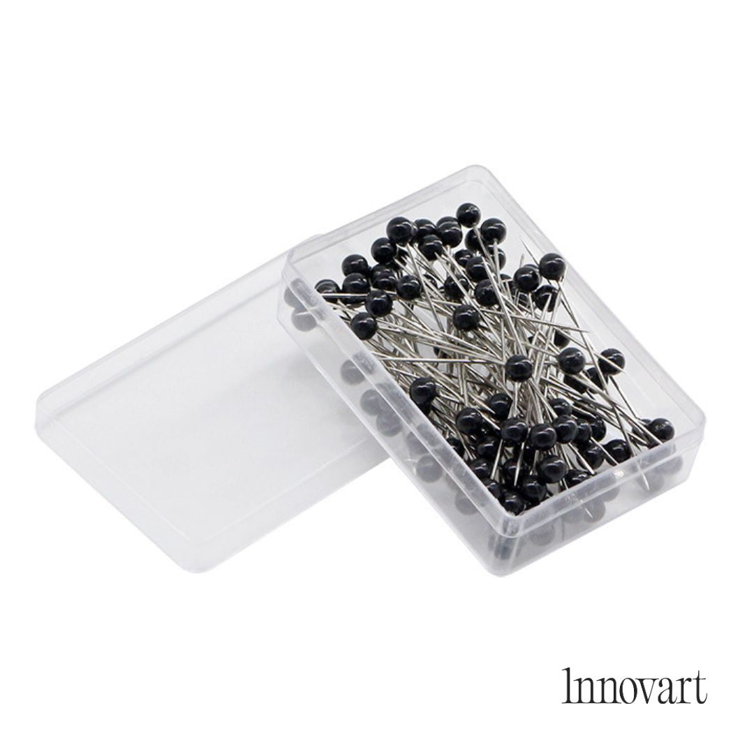 Alfileres con Cabeza de Perla 4×38 mm – Caja x100