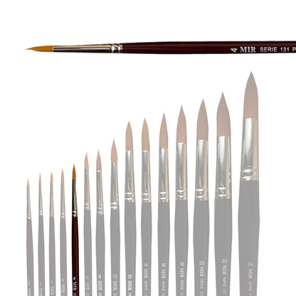 Pincel Toray Sintético (Números 00–22)