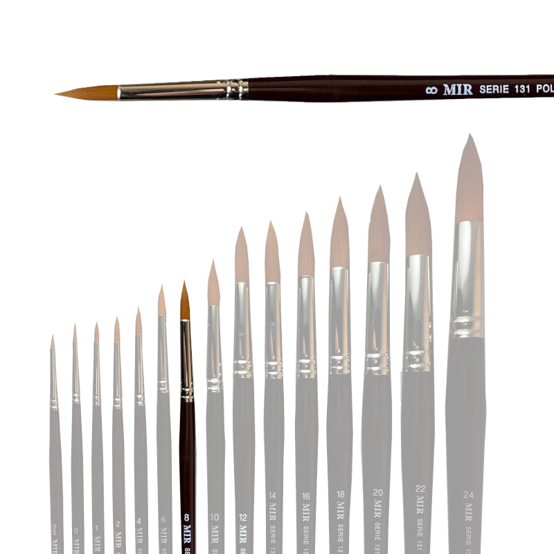 Pincel Toray Sintético (Números 00–22)