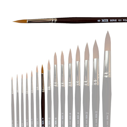 Pincel Toray Sintético (Números 00–22)