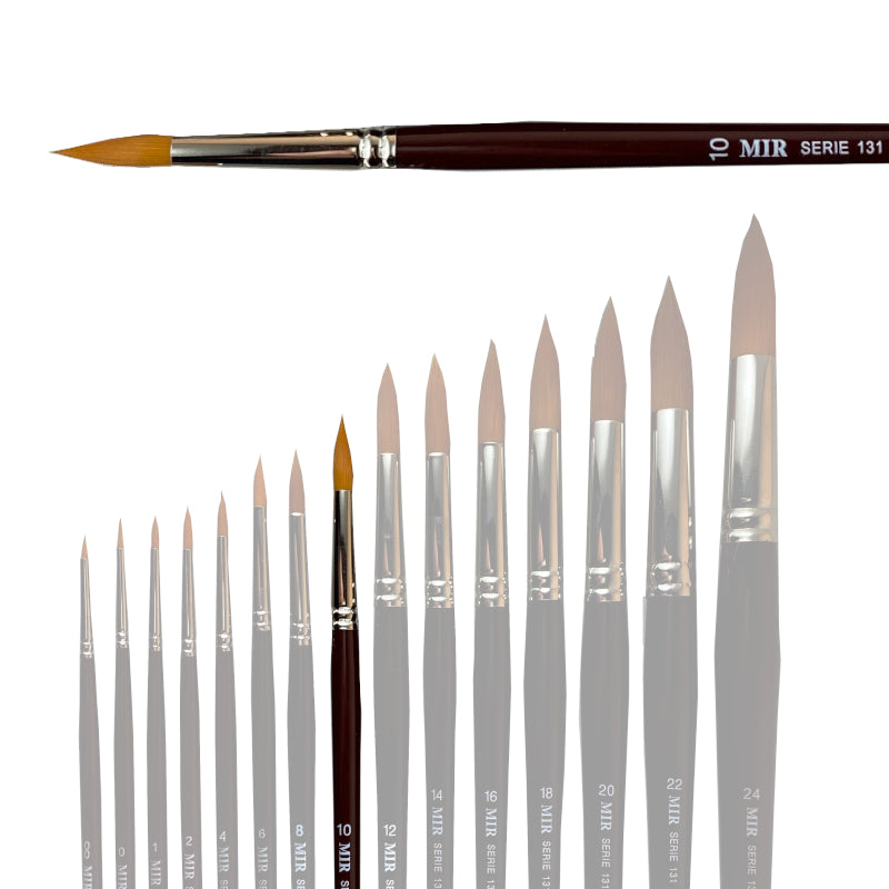 Pincel Toray Sintético (Números 00–22)