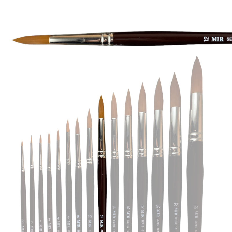 Pincel Toray Sintético (Números 00–22)