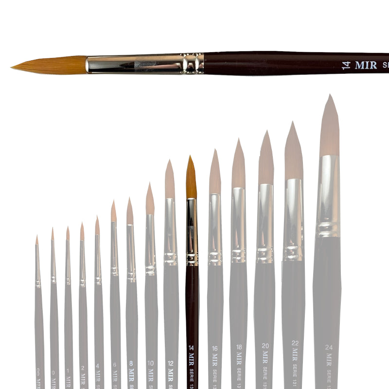 Pincel Toray Sintético (Números 00–22)