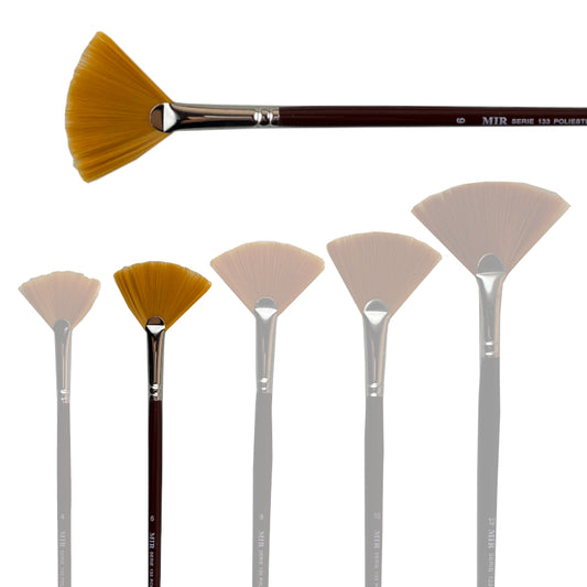 Pincel Abanico Toray Sintético (Número 6)