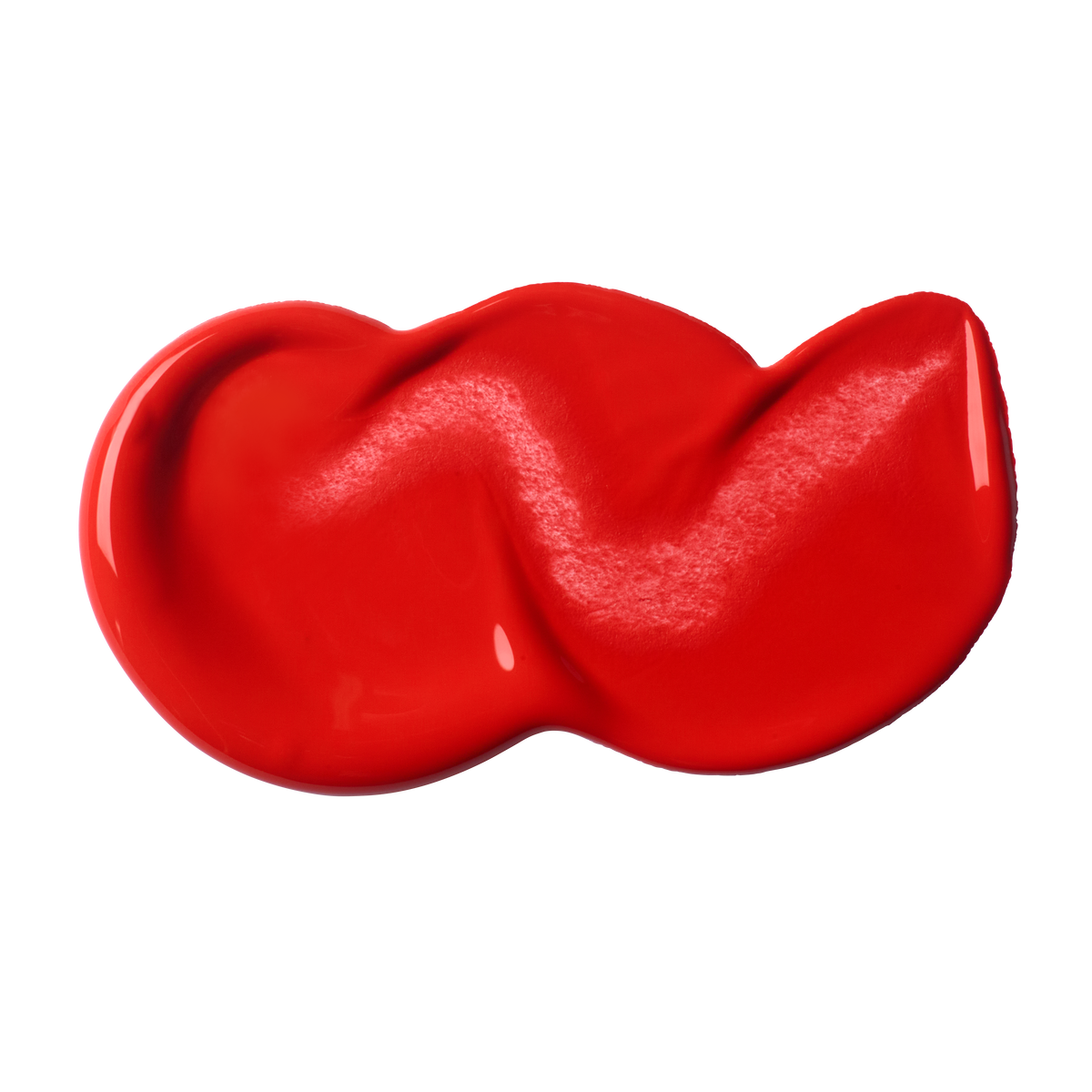 Muestra de color del Rojo medio libre de cadmio Liquitex Soft Body