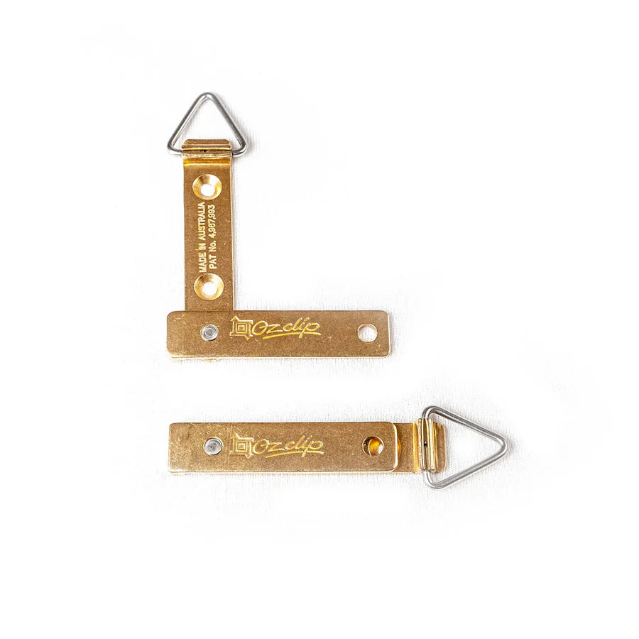 Lascaux Oz Clip® 4" – Sistema Profesional de Colgado para Obras de Arte (hasta 158 kg)