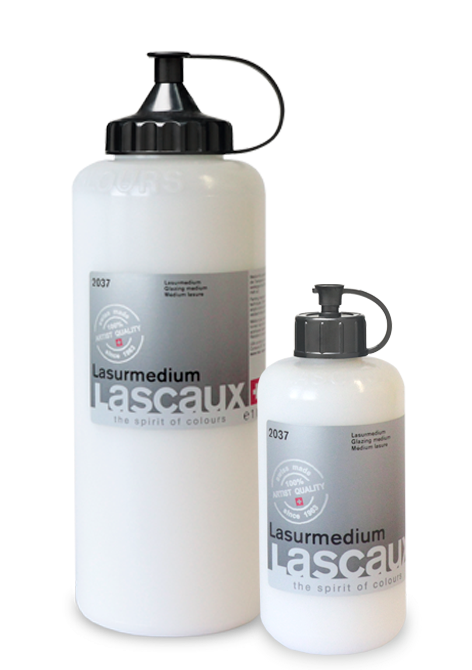 Lascaux Glazing Medium, frascos de 1 l y 250 ml