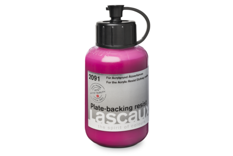 Lascaux Plate-backing resist, reserva para el dorso de la plancha, frasco de 85 ml