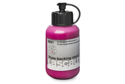 Lascaux Plate-backing resist, reserva para el dorso de la plancha, frasco de 85 ml