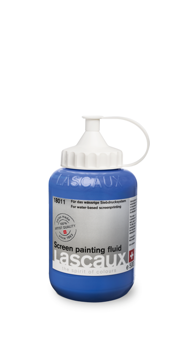 Lascaux Screen Painting Fluid, frasco de 500 ml