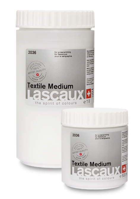 Lascaux Textile Medium, botes de 500 ml y de 1 l
