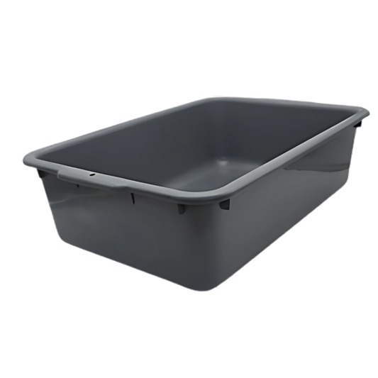 Restoration Mortar Tray 510x380mm - Manual Preparation of Stucco and Plaster