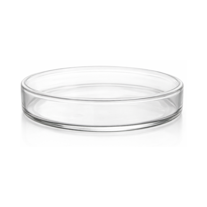 Placa de Petri de Vidre Borosilicat amb Tapa (5 Unitats)