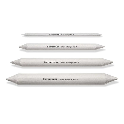 Set 4 Difuminos Staedtler - Difuminado Profesional para Carboncillo, Grafito y Pastel
