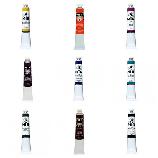 Acrílicos Extrafinos MIR Cremoso — Tubo 60 ml para Bellas Artes y Restauración