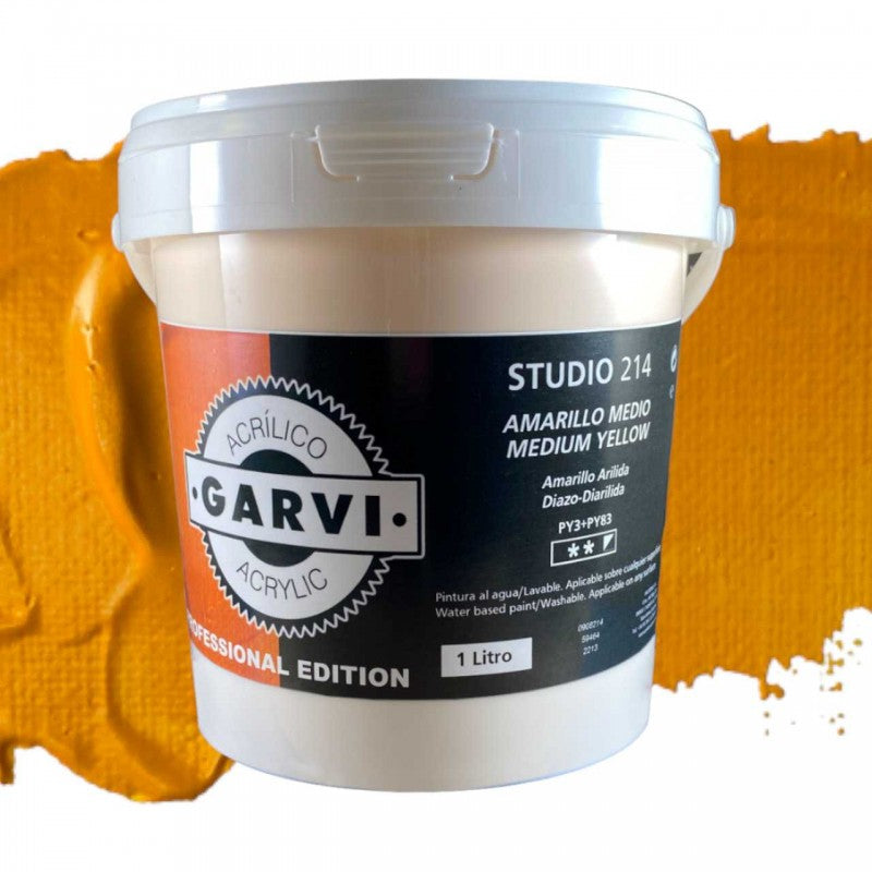 Acrílico GARVI Studio MIR — Blancos, Amarillos y Tierras · 200 ml a 5 L