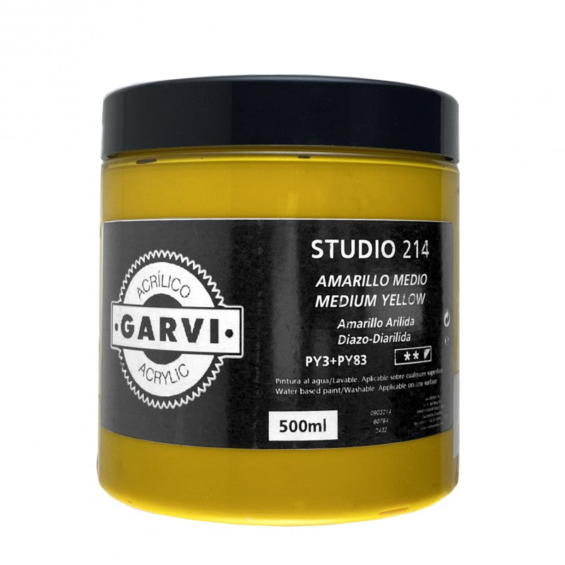 Acrílico GARVI Studio MIR — Blancos, Amarillos y Tierras · 200 ml a 5 L