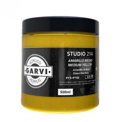 Acrílico GARVI Studio MIR — Blancos, Amarillos y Tierras · 200 ml a 5 L