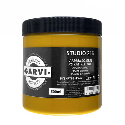 Acrílico GARVI Studio MIR — Blancos, Amarillos y Tierras · 200 ml a 5 L