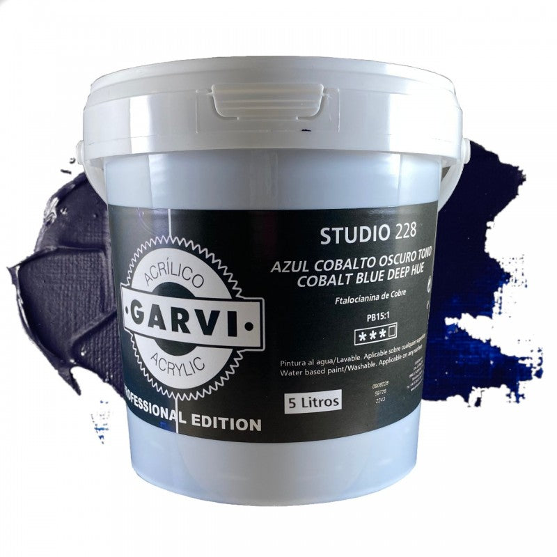 Acrílico GARVI Studio MIR — Azules, Verdes y Violetas · 200 ml a 5 L