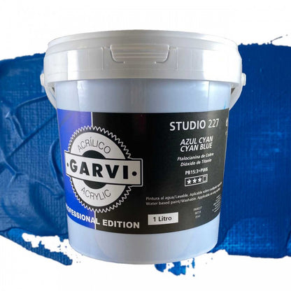 Acrílico GARVI Studio MIR — Azules, Verdes y Violetas · 200 ml a 5 L