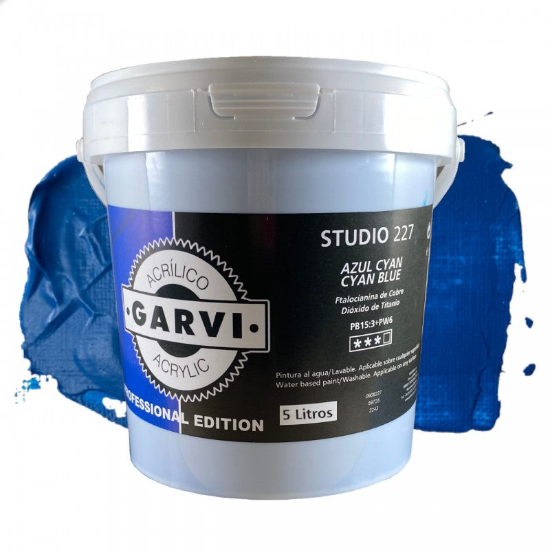 Acrílico GARVI Studio MIR — Azules, Verdes y Violetas · 200 ml a 5 L
