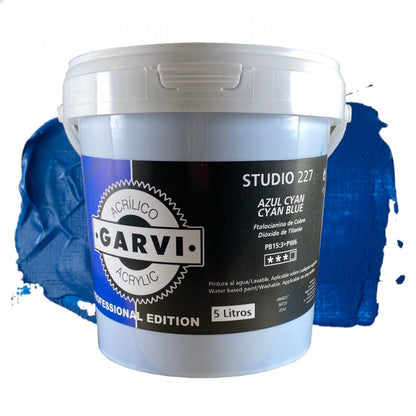 Acrílico GARVI Studio MIR — Azules, Verdes y Violetas · 200 ml a 5 L