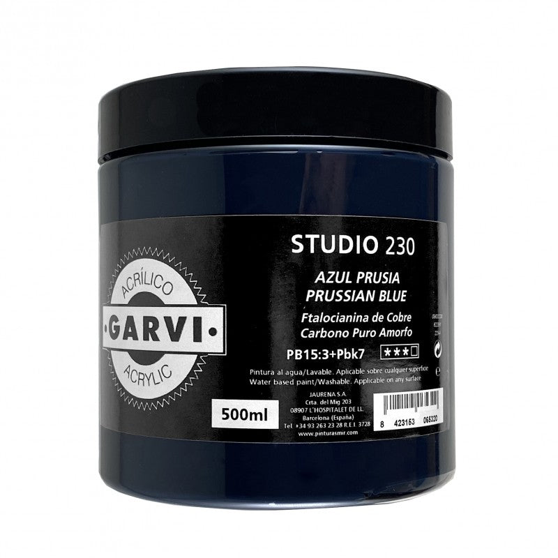 Acrílico GARVI Studio MIR — Azules, Verdes y Violetas · 200 ml a 5 L