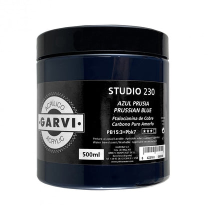 Acrílico GARVI Studio MIR — Azules, Verdes y Violetas · 200 ml a 5 L