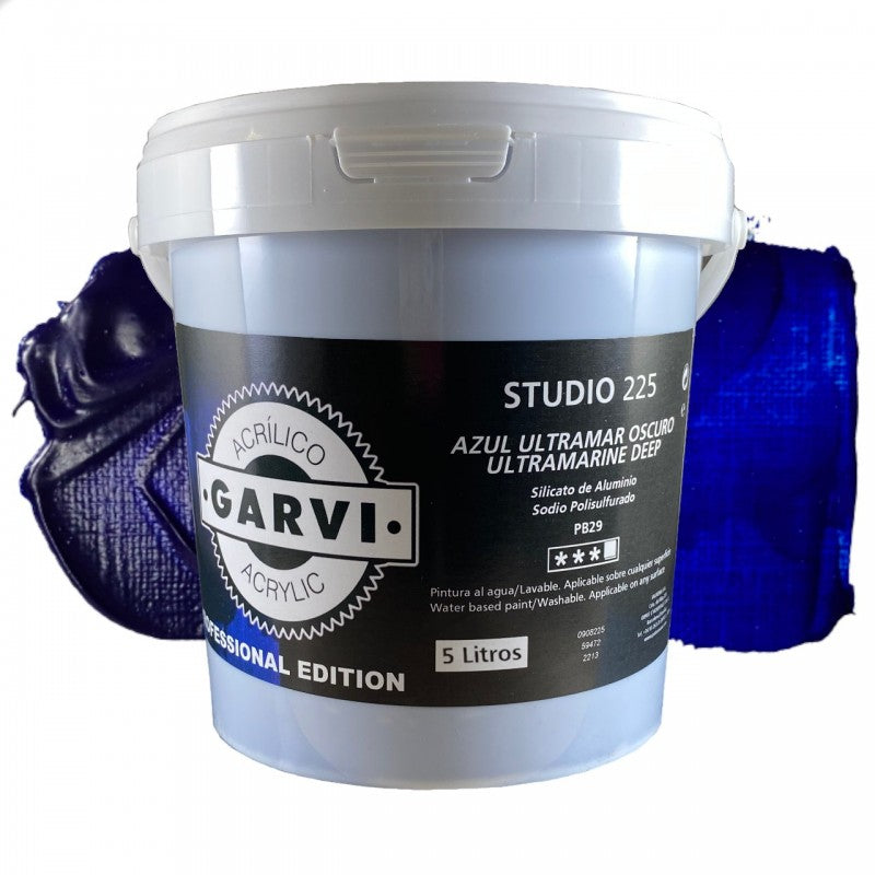 Acrílico GARVI Studio MIR — Azules, Verdes y Violetas · 200 ml a 5 L