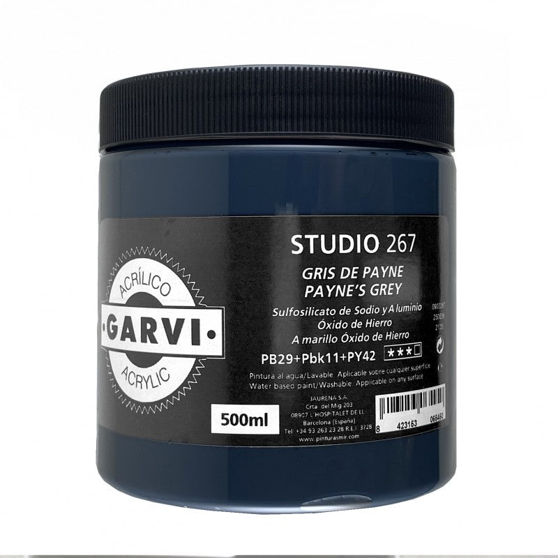 Acrílico GARVI Studio MIR — Rojos, Neutros y Especiales · 200 ml a 5 L