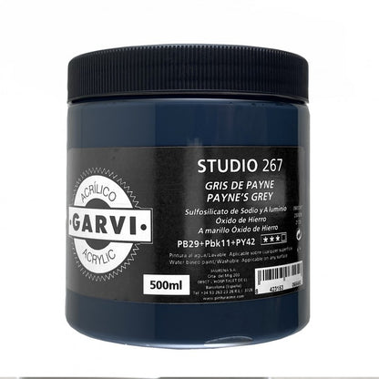 Acrílico GARVI Studio MIR — Rojos, Neutros y Especiales · 200 ml a 5 L