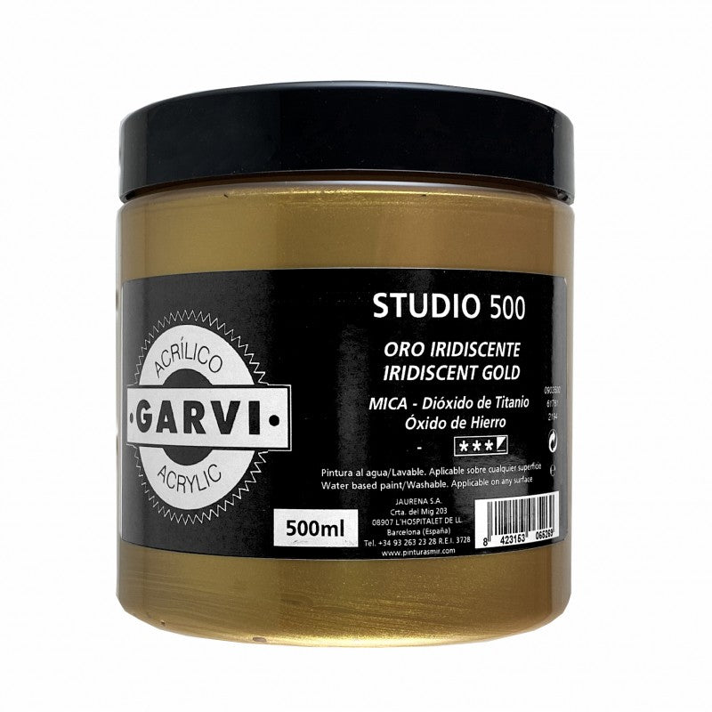 Acrílico GARVI Studio MIR — Rojos, Neutros y Especiales · 200 ml a 5 L
