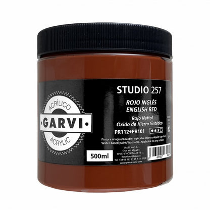 Acrílico GARVI Studio MIR — Rojos, Neutros y Especiales · 200 ml a 5 L