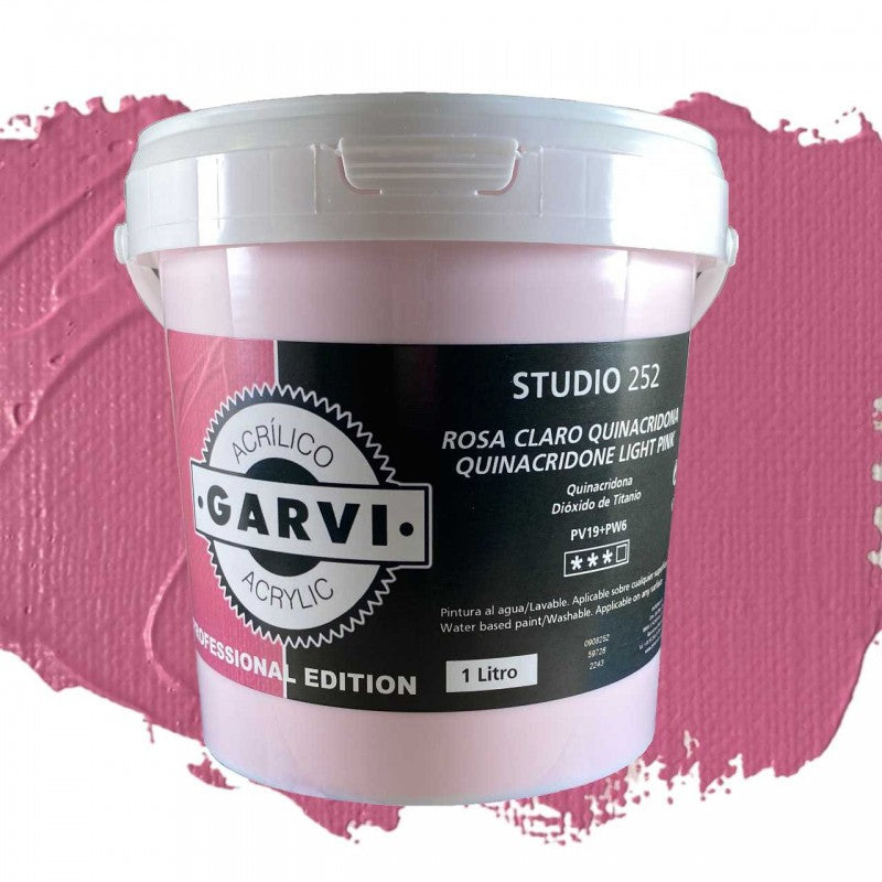 Acrílico GARVI Studio MIR — Rojos, Neutros y Especiales · 200 ml a 5 L
