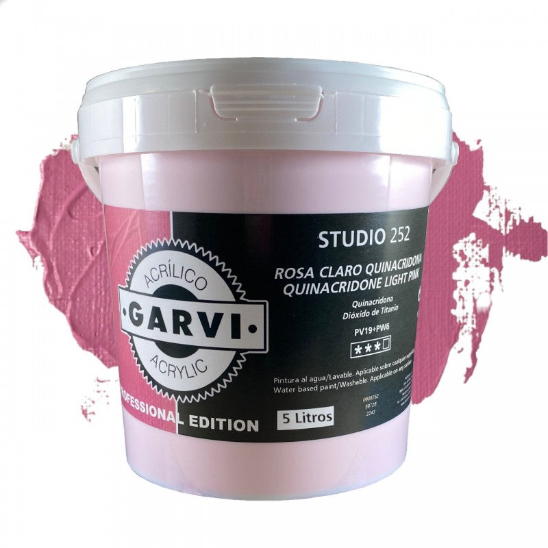 Acrílico GARVI Studio MIR — Rojos, Neutros y Especiales · 200 ml a 5 L