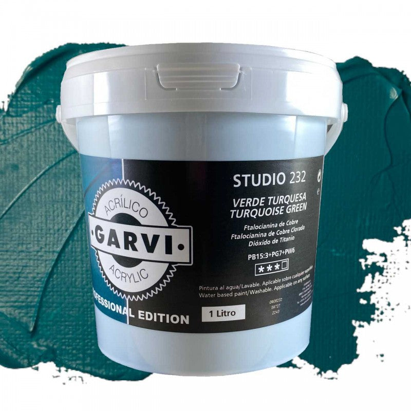Acrílico GARVI Studio MIR — Azules, Verdes y Violetas · 200 ml a 5 L