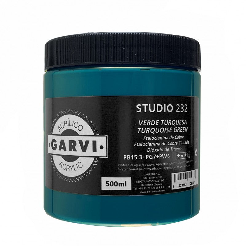 Acrílico GARVI Studio MIR — Azules, Verdes y Violetas · 200 ml a 5 L
